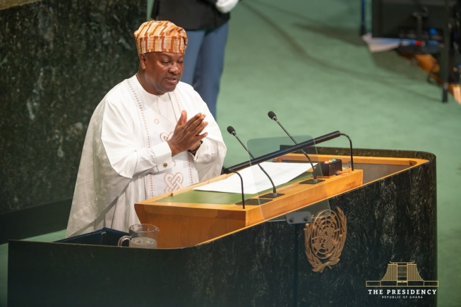 AFRICA DOES NOT SEEK CHARITY, AFRICA SEEKS EQUAL PARTNERSHIP — PRESIDENT MAHAMA